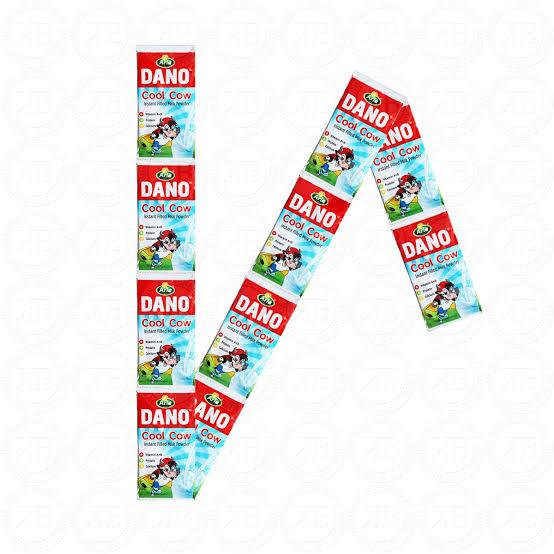 DANO MILK SACHET ( 10 per roll)