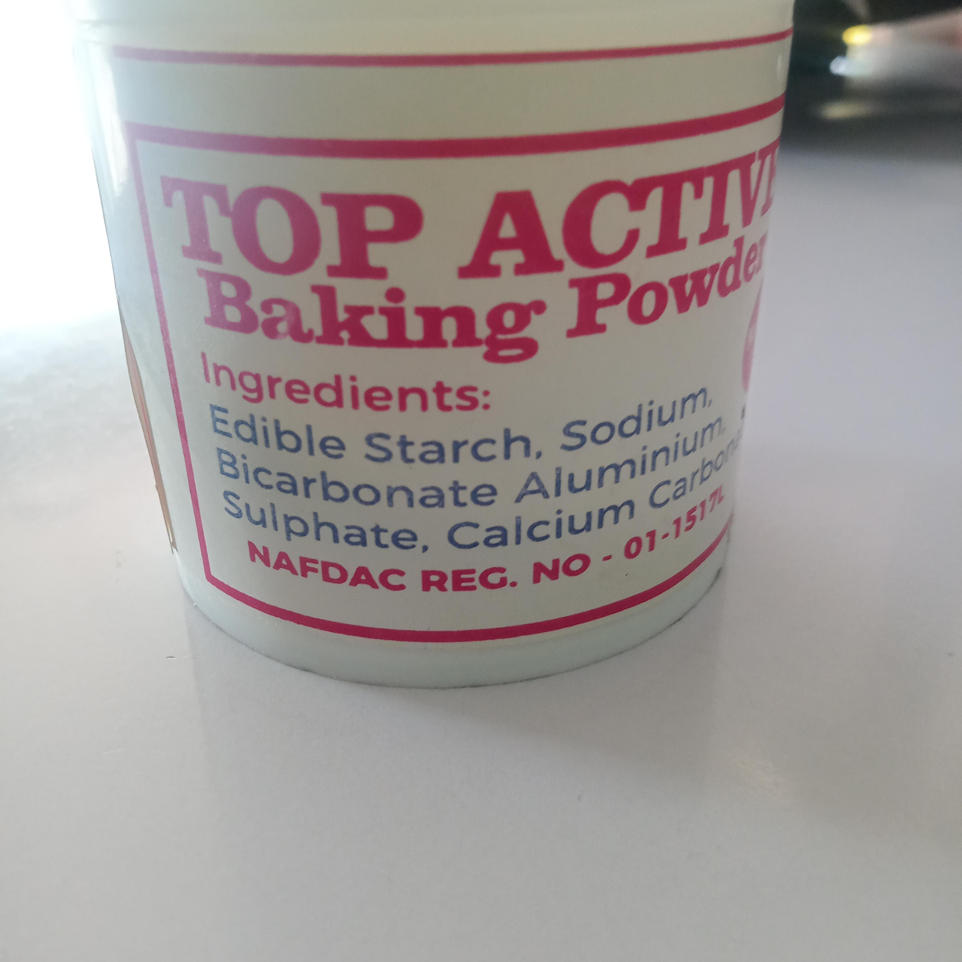 TOP ACTIVE BAKING POWDER 