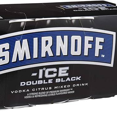 SMIRNORF BLACK CAN PACK